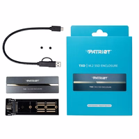 SSD enclosure PATRIOT MEMORY TXD M.2 NVME 1.3 up to 8TB (PV810UPNGM) pelēks