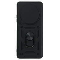 Slide Camera Armor viedtālruņa apvalks Xiaomi Redmi A4 melns