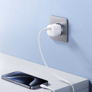 Joyroom JR-TCG08 GaN 20W Power Delivery sienas lādētājs - balts