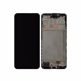 LCD ekrāns Samsung A166 A16 5G ar skārienekrānu un rāmi oriģināls melns (servisa komplekts)