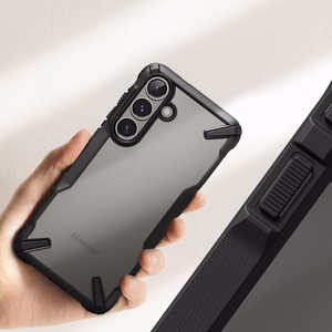 Ringke Fusion X viedtālruņa apvalks Samsung Galaxy S25+ - melns