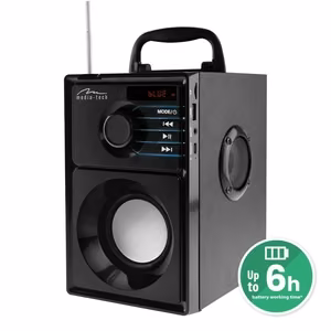 MEDIA-TECH MT3179 bezvadu boombox skaļrunis
