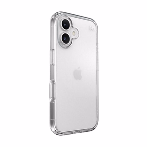 Caurspīdīgs Speck Presidio Perfect-Clear vāciņš iPhone 16 tālrunim