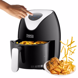 Karstā gaisa fritieris TEESA DIGITAL AIR FRYER, 1,8 l