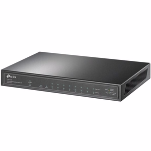 TP-Link TL-SG1210P galda komutators 9 portu gigabitu, 8 portu PoE+, SFP