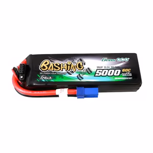 GensAce G-Tech LiPo akumulators 5000 mAh, 11,1 V, 60C, 3S1P ar EC5 savienotāju