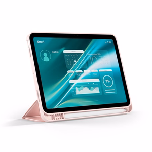 Etteri planšetdatora apvalks Apple iPad 10.2' gaiši rozā