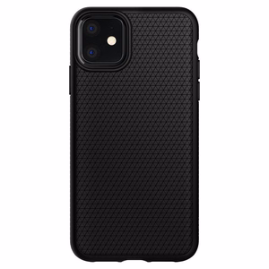 Spigen Liquid Air viedtālruņa apvalks iPhone 11 - matēts melns