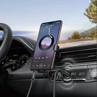 Dudao L12S AUX kabelis mini ligzda 3.5mm 1m 3 kontaktu stereo - melns