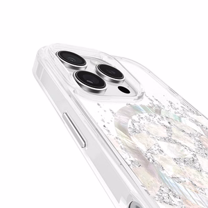 Case-Mate Karat MagSafe vāciņš ar perlamutra ielaidumiem ierīcei iPhone 16 Pro, A Touch of Pearl