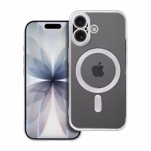 ELECTRO MAG COVER apvalks saderīgs ar Magnētisko IPHONE 17 sudrabs
