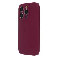 Mīksts pieskārienu Mag apvalks iPhone 12 6,1" bordo