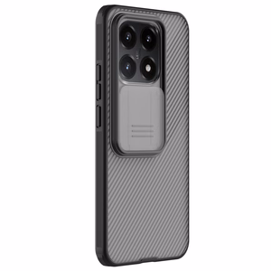 Nillkin CamShield Pro vāciņš Xiaomi 15T, caurspīdīgi melns