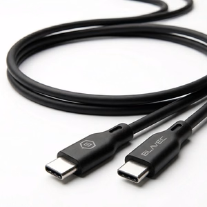 Blavec Автомобильное зарядное устройство BS-02B-C Aero — USB + Type C — QC 3.0 18W PD 30W с кабелем Type C — Type C (CCBS02BCA-UCB) чёрный