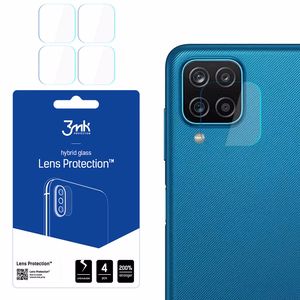 3MK FLEXIBLE GLASS LENS hibrīda stikls SAMSUNG GALAXY M12 priekš 4 gab. kamerai