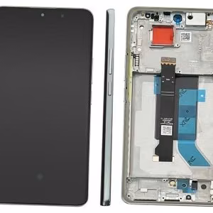 LCD ekrāns Xiaomi Poco X7 5G ar skārienjutīgo ekrānu ar rāmi zaļš oriģināls (servisa iepakojums)