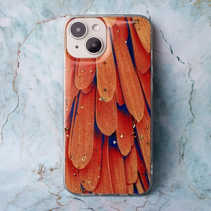 Gold Glam viedtālruņa apvalks Samsung Galaxy A34 5G oranža