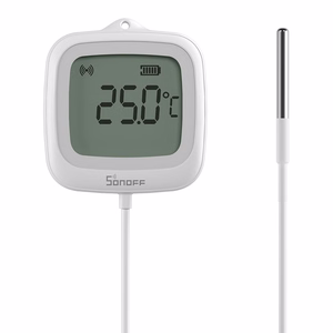 Sonoff SNZB-02LD ZigBee LCD temperatūras sensors ar zondi