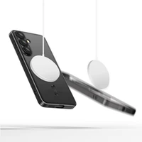 Tech-Protect MagFlex Magnētiskais viedtālruņa apvalks Samsung Galaxy A26 5G - caurspīdīgs melns