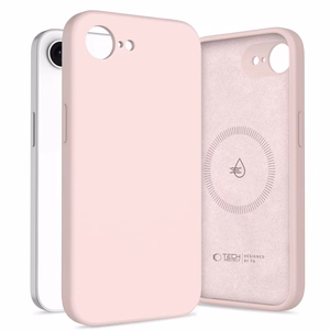 TECH-PROTECT Silikona MAGSAFE Iphone 16E / 17E Pink Pearl