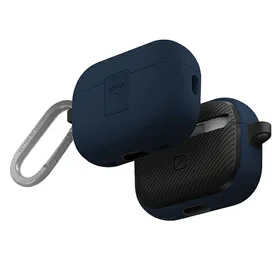 Uniq Clyde Lock Kaste ausīm AirPods Pro 2 (2022/2023) - zila un tumši pelēka