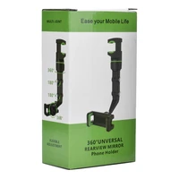 Regulējams automašīnas atpakaļskata spoguļa turētājs viedtālrunim