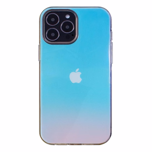 Aurora Case чехол для Samsung Galaxy A12 5G неоновая гелевая крышка синий