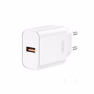XO wall lādētājs CE33 QC 18W 1x USB balts