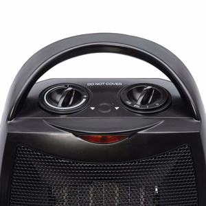 Keramikas ventilatora sildītājs 1500W RC-K-398 melns