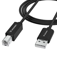 Wozinsky WKDDY3S USB-B - USB-A 480Mb/s kabelis 2m - melns