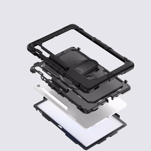 Tech-Protect Solid viedtālruņa apvalks Samsung Galaxy Tab S10 FE+ - melns