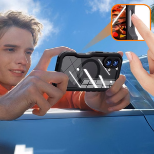 Viedtālruņa ūdensizturīgs apvalks SHELLBOX GT - melns (m)