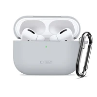 Tech-Protect silikona vāciņš ar āķi AirPods Pro - pelēks