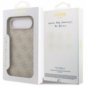 Guess 4G Klasiskais Viedtālruņa apvalks iPhone 17 Air - rozā