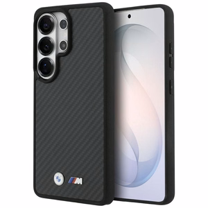 BMW M Kevlar Logo MagSafe maciņš priekš Samsung Galaxy S26 Ultra melns