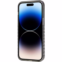 Audi IML Big Logo Magnētiskais apvalks iPhone 14 Pro - melns