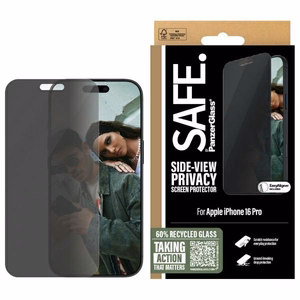 SAFE by PanzerGlass iPhone 16 Pro 6.3" Privātuma aizsargstikls Ultra-Wide Fit SAFEP95876