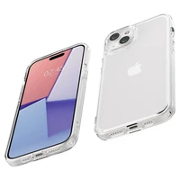 Spigen Crystal Hybrid viedtālruņa apvalks iPhone 15 Plus - caurspīdīgs
