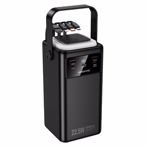Ārējā baterija Power Bank Borofone BJ65B 22.5W 80000mAh melns