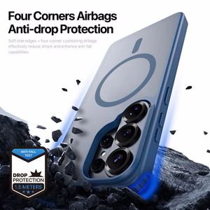 Futrālis Dux Ducis Yind MagSafe Samsung S948 S26 Ultra tumši zils