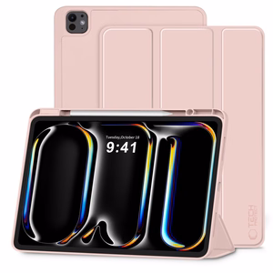 Tech-Protect SC Pen macins priekš iPad Pro 13 7 / 8 / 2024-2025 - Roza