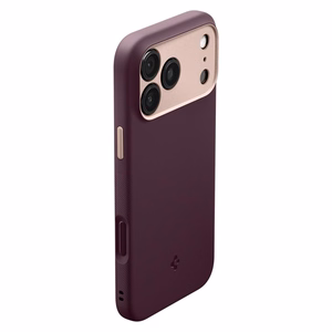 Spigen Nano Pop Mag MagSafe apvalks iPhone 17 Pro viedtālrunim – bordo krāsas