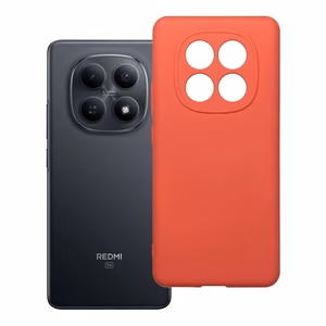 Silikona maciņš persiku krāsā priekš Xiaomi Redmi Note 15 4G