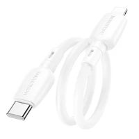 Borofone Kabelis BX93 Super Power - Typ C uz Lightning - PD 20W 0,25 metri balts