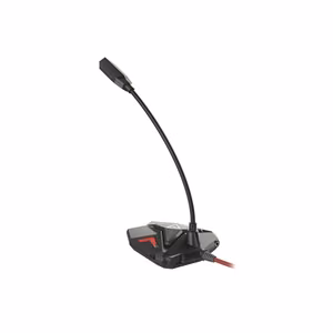 Genesis Radium 100 – USB 2.0 spēļu mikrofons, melns/sarkans