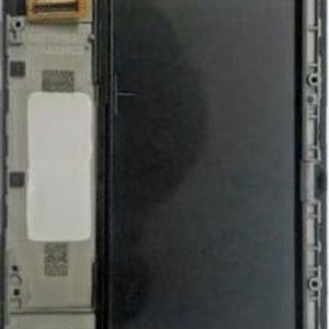 LCD ekrāns Microsoft (Nokia) Lumia 735 ar skārienjutīgo ekrānu un rāmi melns oriģināls (lietots, B klase)