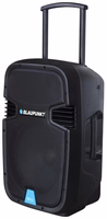 Blaupunkt PA12 portable speaker 650 W Stereo portable speaker melns