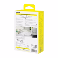 Baseus Dynamic 4 Pro 100W USB-C - USB-C magnētiskais kabelis 1m - balts