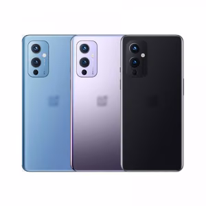 Aizmugurējais vāciņš saderīgs ar OnePlus 9 / Astral Black / (ar kameras lēcu) HQ
