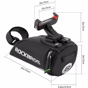 Rockbros C28 velosipēda soma zem sēdekļa – melna